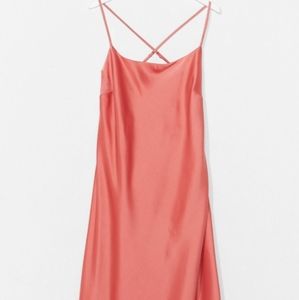 Nasty Gal Satin Midi Dress